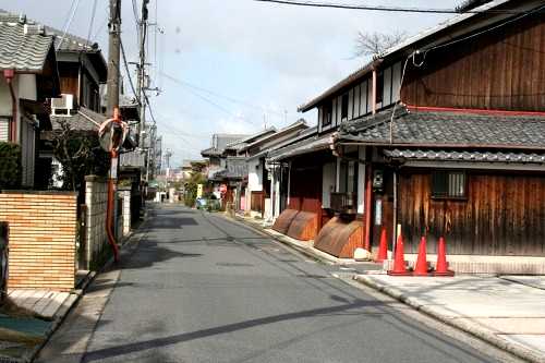 矢橋道・西矢倉街並み 西矢倉３丁目 草津市 滋賀県