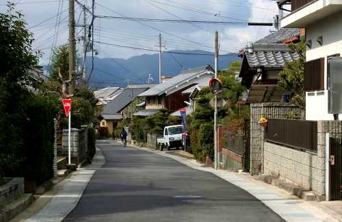 野路町街並み 野路町 草津市 滋賀県
