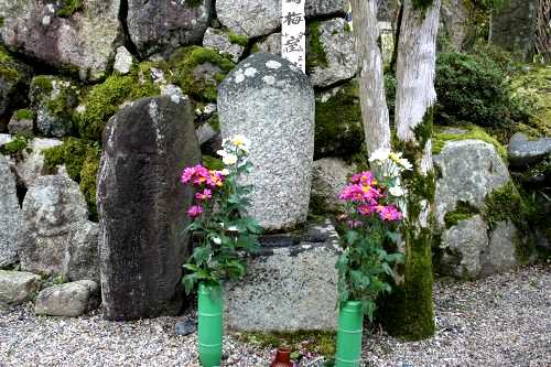 梅川の墓 清浄寺 矢橋町 草津市 滋賀県