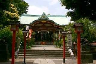 千住神社 芭蕉の碑 千住宮元町 足立区
