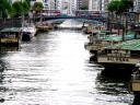 神田川 柳橋より浅草橋方面 東京