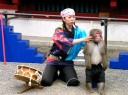 モンキー・ショー 挨拶 浅草神社境内 浅草