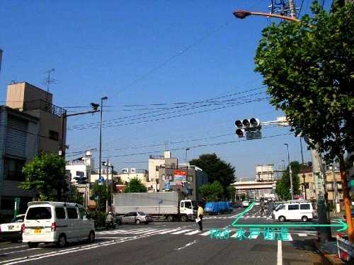 言問橋東交差点