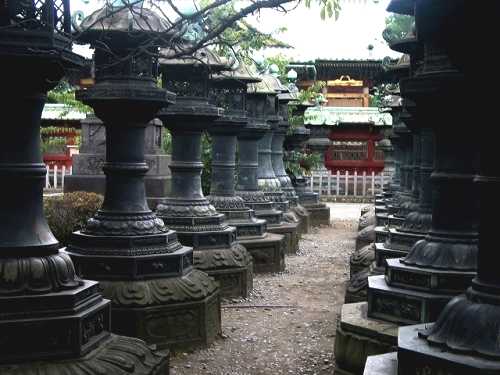 石灯篭 東照宮 上野公園