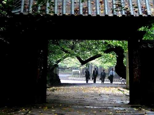 参道出口 東照宮 上野公園