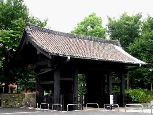寛永時旧本坊表門（黒門） 上野公園