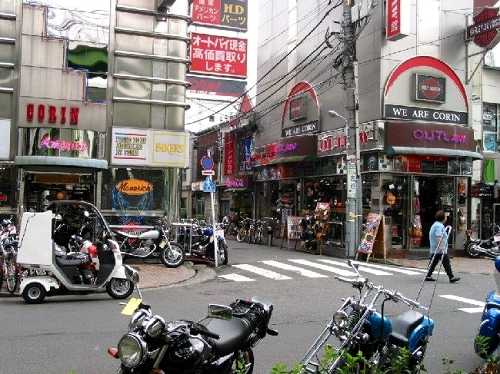 バイク街 入谷口通り 上野