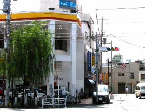 見返り柳 衣紋坂（五十間道） 吉原大門