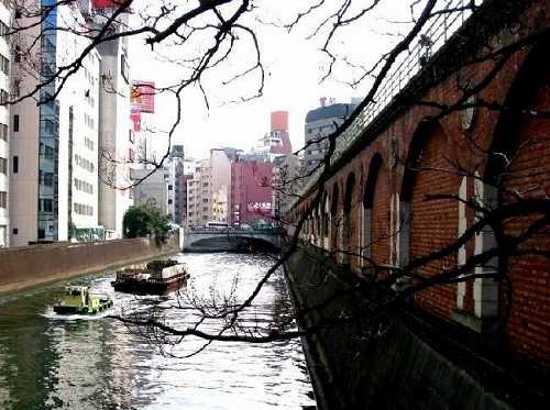 昌平橋より万世橋を望む 神田