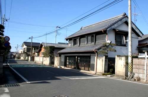 町並み 小田 つくば市