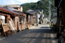 旧羽州浜街道町並み 小岩川 鶴岡市 山形県