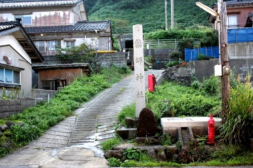 庚申塔 鈴集落 五十川 鶴岡市 山形県