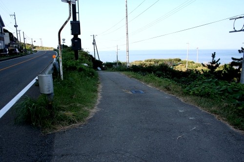 旧道 五十川 鶴岡市 山形県
