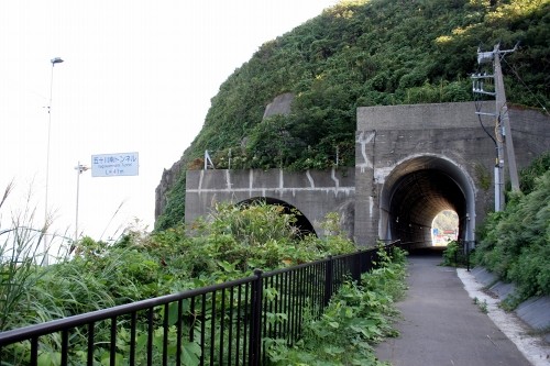 新旧五十川トンネル 五十川 鶴岡市 山形県