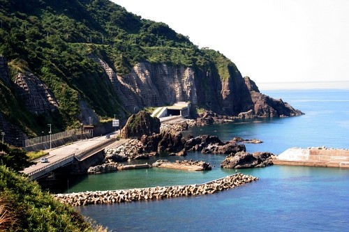 鯵ヶ崎眺望 三瀬 鶴岡市 山形県