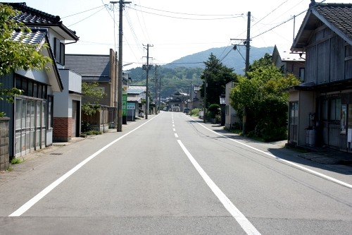 旧三瀬宿町並み 三瀬 鶴岡市 山形県