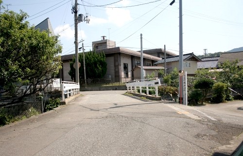 旧三瀬宿木戸口跡 三瀬 鶴岡市 山形県