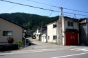 旧羽州浜街道・笠取峠道入口 三瀬 鶴岡市 山形県