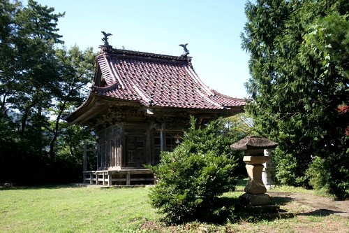 三吉神社・武藤氏本丸跡（大山公園） 大山３丁目 鶴岡市 山形県