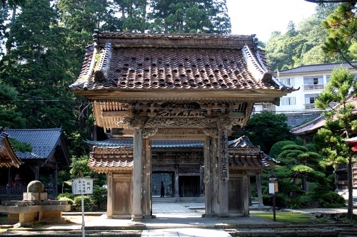 善宝寺総門 下川 鶴岡市 山形県