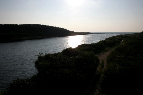 赤川河口 浜中 酒田市 山形県
