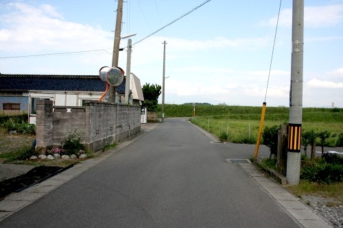 旧羽州浜街道 宮野浦 酒田市 山形県