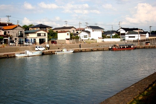 旧河岸付近 本町１丁目/山居町 酒田市 山形県