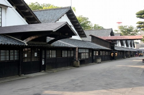 山居倉庫 山居町 酒田市 山形県