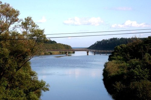 日向川 比子白木 遊佐町 鮑海郡 山形県
