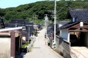 女鹿町並み 女鹿 吹浦 遊佐町 鮑海郡 山形県