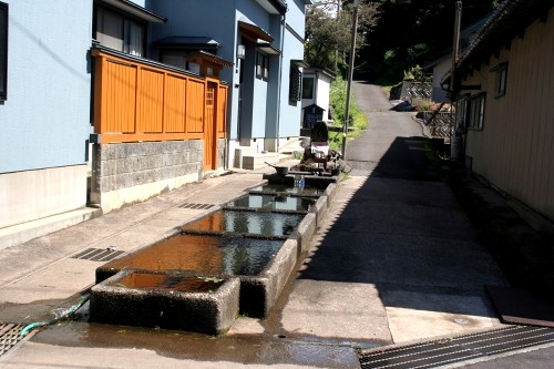 神泉(かみこ)の水 女鹿 吹浦 遊佐町 鮑海郡 山形県