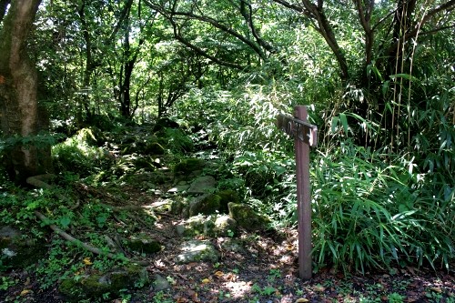 三崎山旧街道 小砂川 象潟町 にかほ市 秋田県