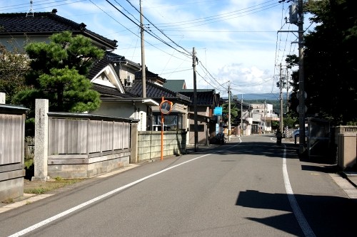 町並み １丁目 象潟町 にかほ市 秋田県