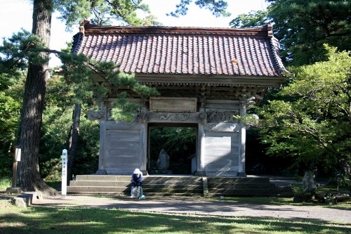 山門 蚶満寺 象潟島 象潟町 にかほ市 秋田県