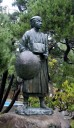 芭蕉像・句碑 日和山公園 南新町 酒田市 山形県