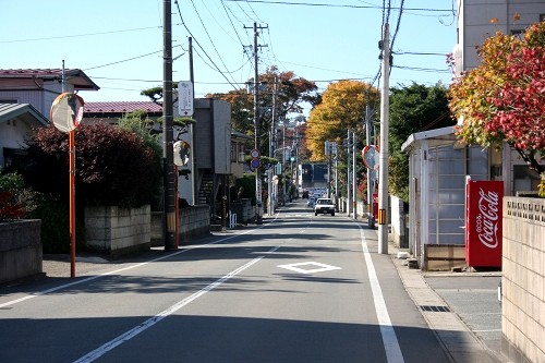 旧羽州街道 八橋本町2丁目 秋田市 秋田県