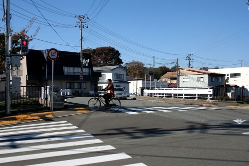 面影橋・草生津(そうづ)川 八橋南 秋田市 秋田県