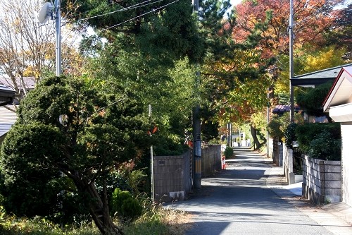 古道 寺内大小路 秋田市 秋田県