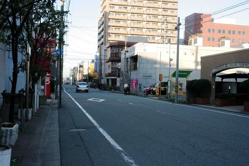 旧茶屋町通り 旭町2丁目 秋田市 秋田県