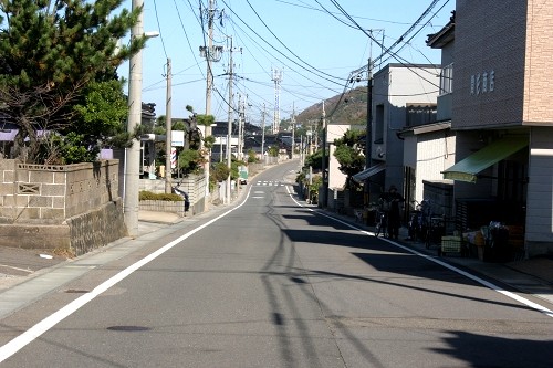 町並み 松ヶ崎町 松ヶ崎 由利本荘市 秋田県