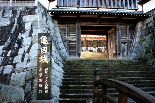 亀田城 岩城亀田亀田町 由利本荘市 秋田県