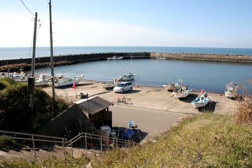 松ヶ崎漁港 西離山 松ヶ崎 由利本荘市 秋田県