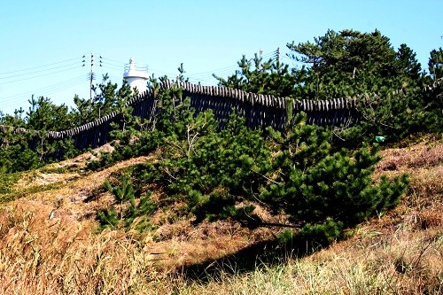 松ヶ崎灯台 西離山 松ヶ崎 由利本荘市 秋田県