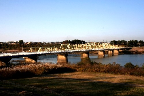 雄物川・雄物新橋 新屋元町 秋田市 秋田県