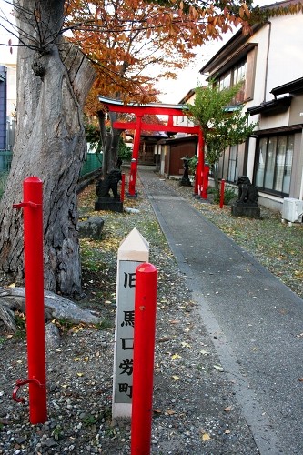 稲荷神社(旧馬口労町) 旭南1丁目 秋田市 秋田県