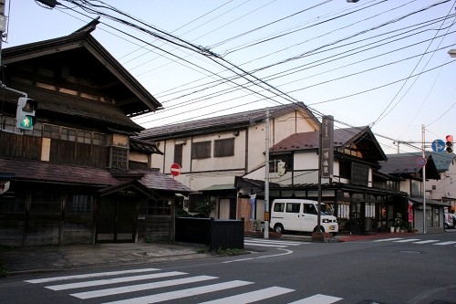 羽州浜街道終点 旭南2丁目 秋田市 秋田県