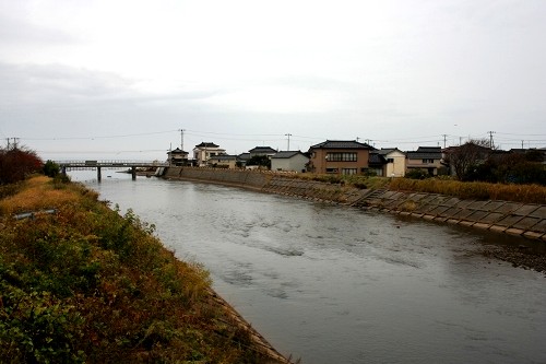 白雪川 家ノ後 芹田 にかほ市 秋田県