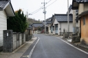旧羽州街道家並み 浜田 三森 にかほ市 秋田県