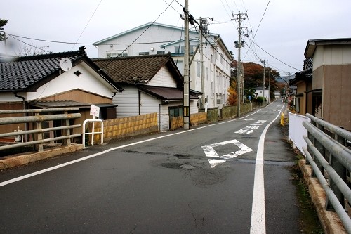 旧羽州浜街道 画書面 平沢 にかほ市 秋田県
