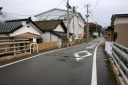 旧羽州浜街道 画書面 平沢 にかほ市 秋田県